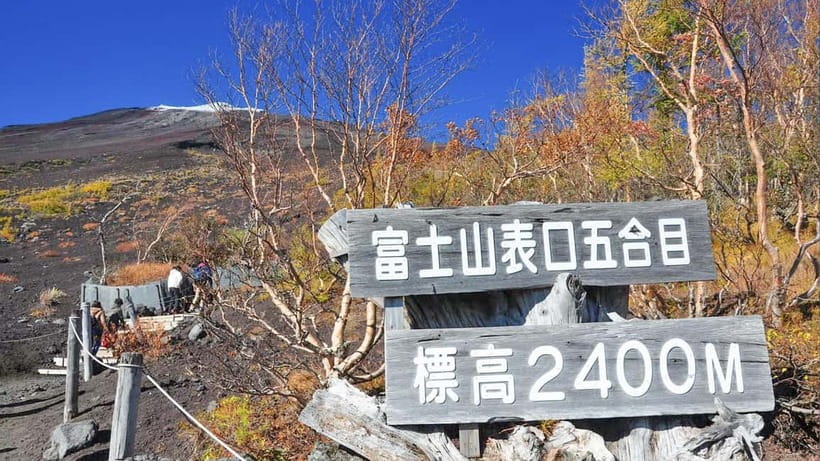Tokyo: Mount Fuji 5th Station & Onsen Day Trip - Fuji 5th Station at 2,300m, plus the seasonal postcard swap