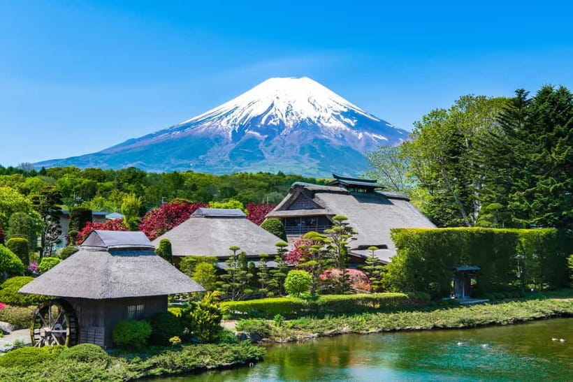 Tokyo: Mt. Fuji, Arakurayama Sengen Park, Oshino Hakkai Tour - Saiko Iyashi-no-Sato Nenba: Thatched Roofs With a Slower Tempo