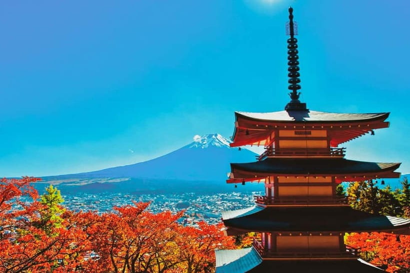 Tokyo:Mt.Fuji,Kawaguchiko Oishi Park,Arakurayama Sengen Park - Arakurayama Sengen Park: Pagoda Views and 398 Stairs