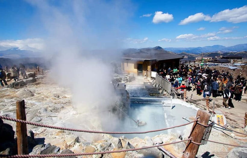 Tokyo: Mt. Fuji Tour, Hakone Ropeway, Owakudani, Lake Ashi - Owakudani Volcanic Valley and the Black-Egg Tradition