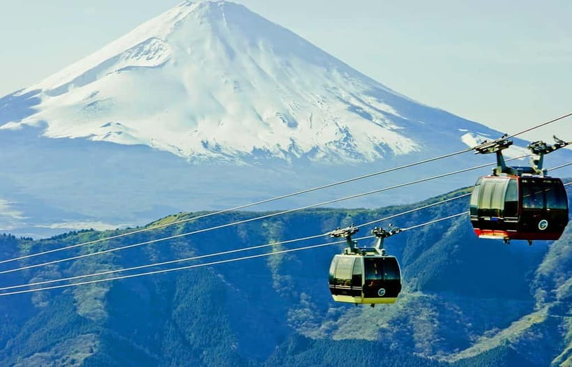 Tokyo: Mt. Fuji Tour, Hakone Ropeway, Owakudani, Lake Ashi - Lake Yamanaka Swan Lake Shore and Fuji Photo Odds