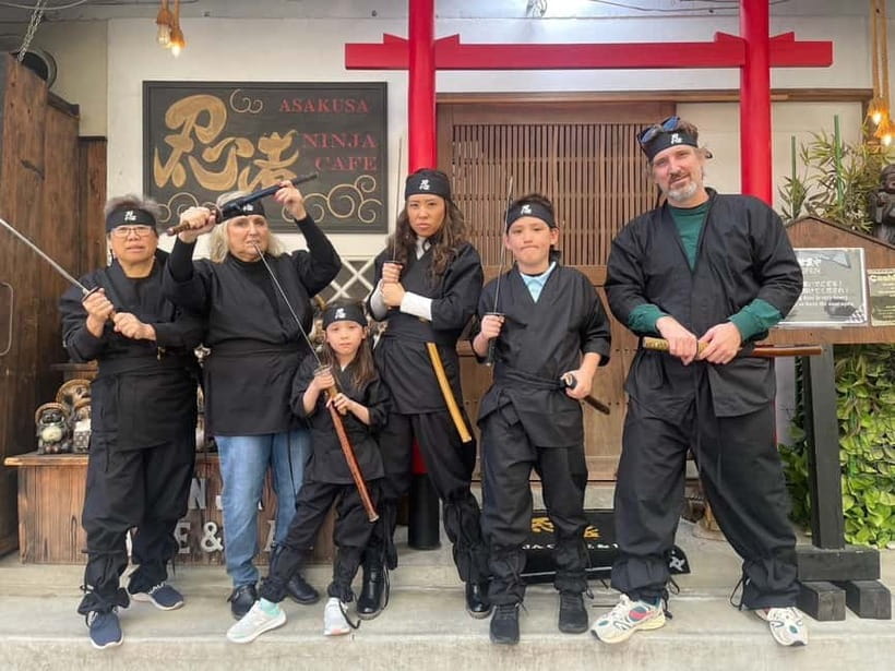 Tokyo: Ninja Experience Cafe Asakusa - Quick Hits Before You Go