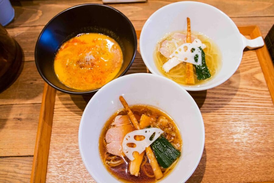 Tokyo: Ramen Tasting Tour with 6 Mini Bowls of Ramen - Ueno Route: Kyushu classic, tsukemen dipping, modern Tokyo finish