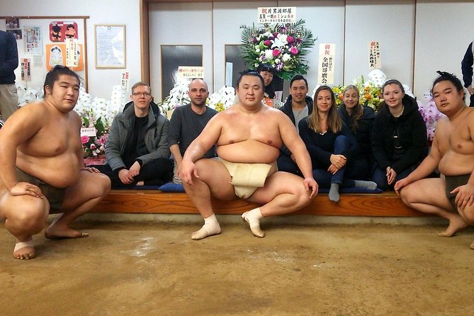 Tokyo Ryogoku Sumo Morning Practice + Photo Shoot with Wrestlers - Guides, explanations, and why your person matters