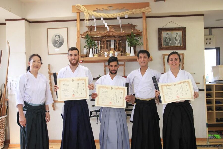 Tokyo: Samurai Sword & Archery Class from Samurai Descendant - Gekken sparring: timing, defense, and learning by feedback