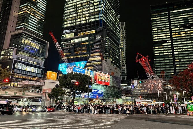 Tokyo: Shibuya Highlights Walking Tour & Secret View Spot - Getting your bearings in Shibuya, fast