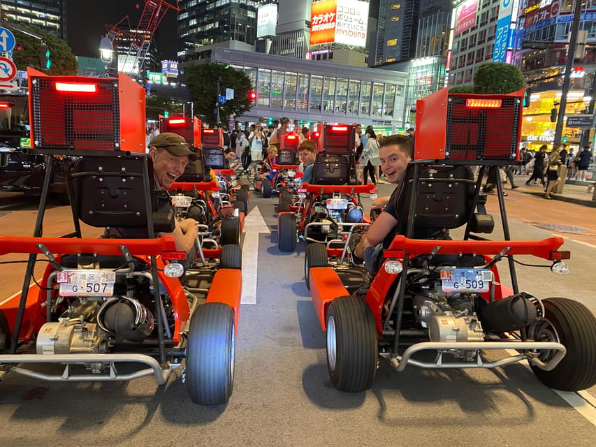 Tokyo: Street Kart Experience in Shibuya - Where you meet: a semi-underground shop with mirrors