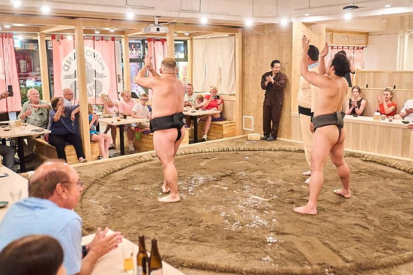 Tokyo Sumo Experience: Chanko & Mochi with a Former Pro - Sumo practice and wrestling: learning basics, then trying for yourself