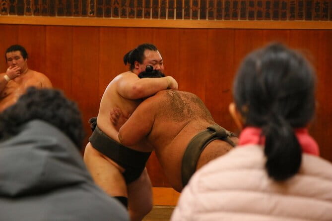Tokyo Sumo Morning Practice: Viewing & Exclusive Interaction - Sumo in the Morning, Not on Game Day