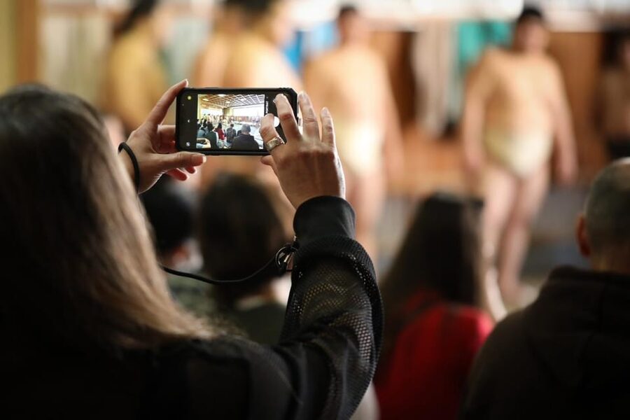 Tokyo: Sumo Morning Practice with journalists. Not fake show - Price and Value: Why $103 Can Make Sense for Access