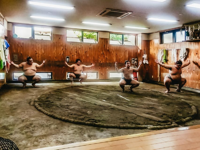 Tokyo: Sumo Morning Training Visit - Guide Support: English Help Might Be Minimal