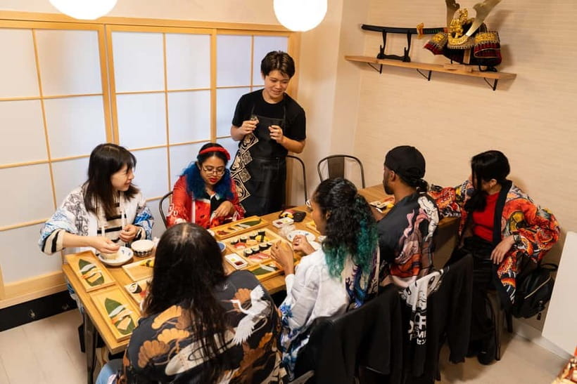 Tokyo: Sushi Making Class in a Happi Coat near a Famous Spot - Logistics That Matter on the Day