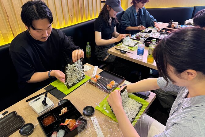 Tokyo Sushi Making Experience & Japanese Cooking Class - Drinks, Sake, and Shochu: Optional, But Plan Ahead