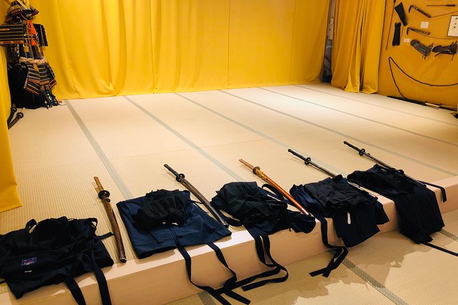 Tokyo Sword Experience - includes Museum Ticket/Ninja Experience - The dueling and kata moment, with instructors like Ryo-sensei