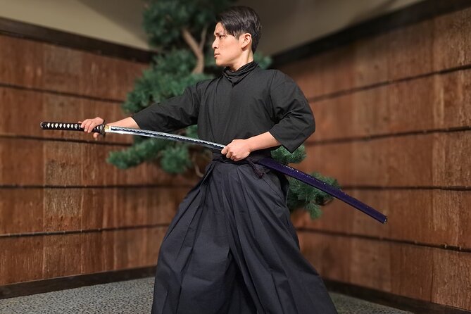 Tokyo Sword Experience - includes Museum Ticket/Ninja Experience - Iaido techniques with a safe, controlled setup