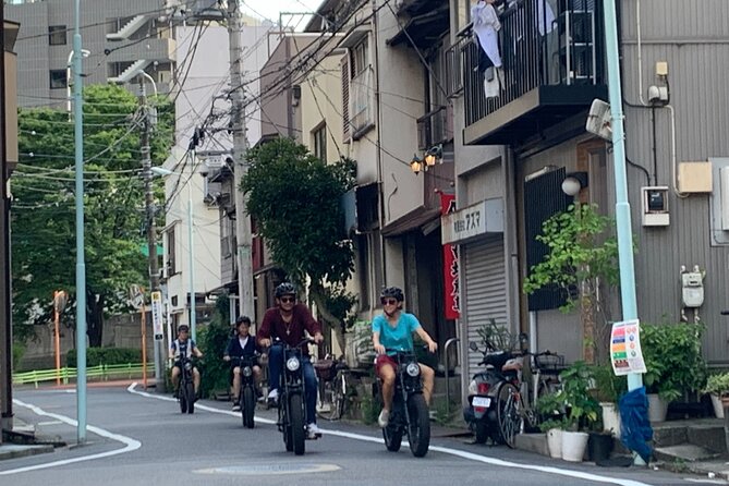 Tokyo Top Highlights 3h Guided E-bike Tour - Tokyo Bay at Sunset: Skytree Passes, Big-Sight Photos, and Odaiba Energy