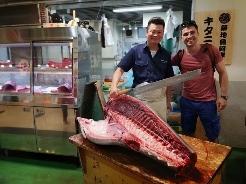 Tokyo: Tsukiji Fish Market Tour with 6 Stops & Seafood Lunch - Namiyoke Inari Jinja: a short spiritual reset