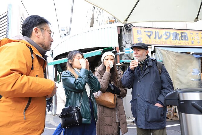 Tokyo : Tsukiji Fish Market Tour with Fresh Sashimi Tasting - Getting There: Use the Exact Start and End Points