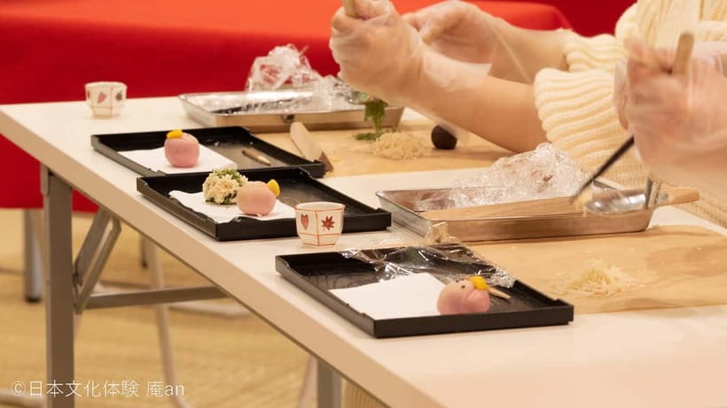 Tokyo: Two Types of Japanese Sweets Making and Tea Ceremony - Key highlights to look for
