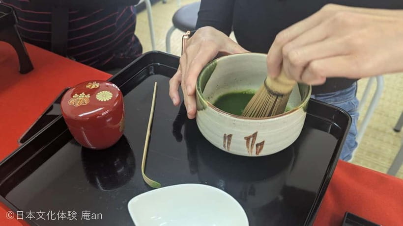 Tokyo: Two Types of Japanese Sweets Making and Tea Ceremony - Matcha grinding and a casual tea ceremony that feels doable