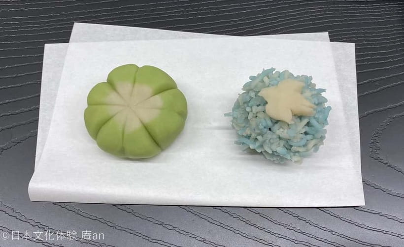 Tokyo: Two Types of Japanese Sweets Making and Tea Ceremony - The workshop start: ohigashi with wasanbon (and seasonal thinking)