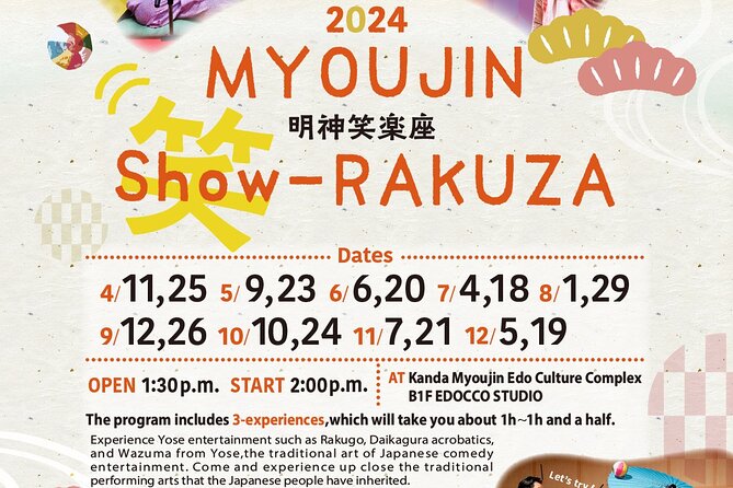 Traditional Japanese Comedy, Juggling & Magic Live Show in Tokyo - Timing, Tickets, and Why the Schedule Matters