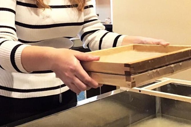 Traditional Japanese Washi Papermaking- Kyoto morning - Finding the meeting point near Shijo and Karasuma Oike