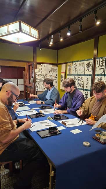 Try Mindful Calligraphy Near Kanazawa's Ninja Temple - Choosing a Word and Making It Yours on a Scroll or Fan