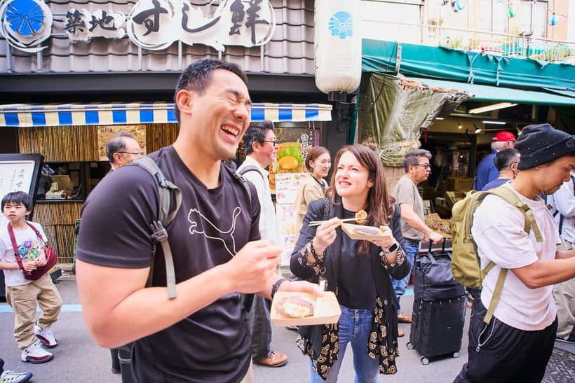 Tsukiji Fish Market: Street Food & Culture Walking Tour - The itinerary in plain English: what happens in each chunk