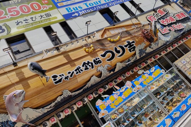 Ultimate Osaka Walking Tour: Castle, Dotonbori & Hidden Gems - Kuromon Market: Osaka’s kitchen for real food browsing