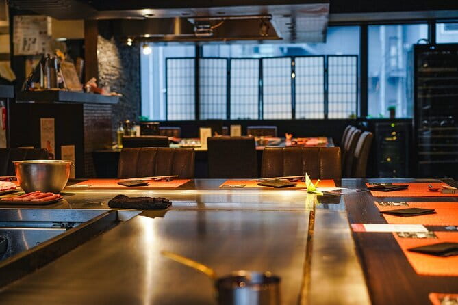 Wagyu Beef and Sake Pairing Foodie Tour in Tokyo - Ginza at night: a short stroll that breaks up the food