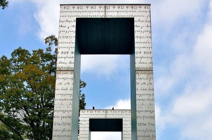 Walking Through History: Hiroshima's Path to Peace - Peace Flame and the memorial language that keeps turning up