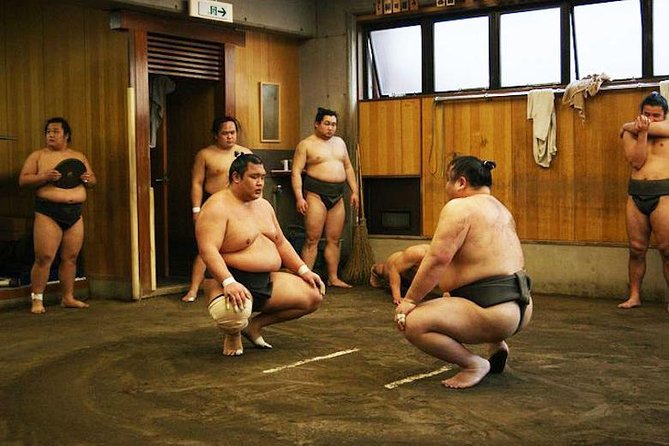 Watch Sumo Morning Practice at Stable in Tokyo - Photos With Sumo Wrestlers at the End, and How to Time Your Morning